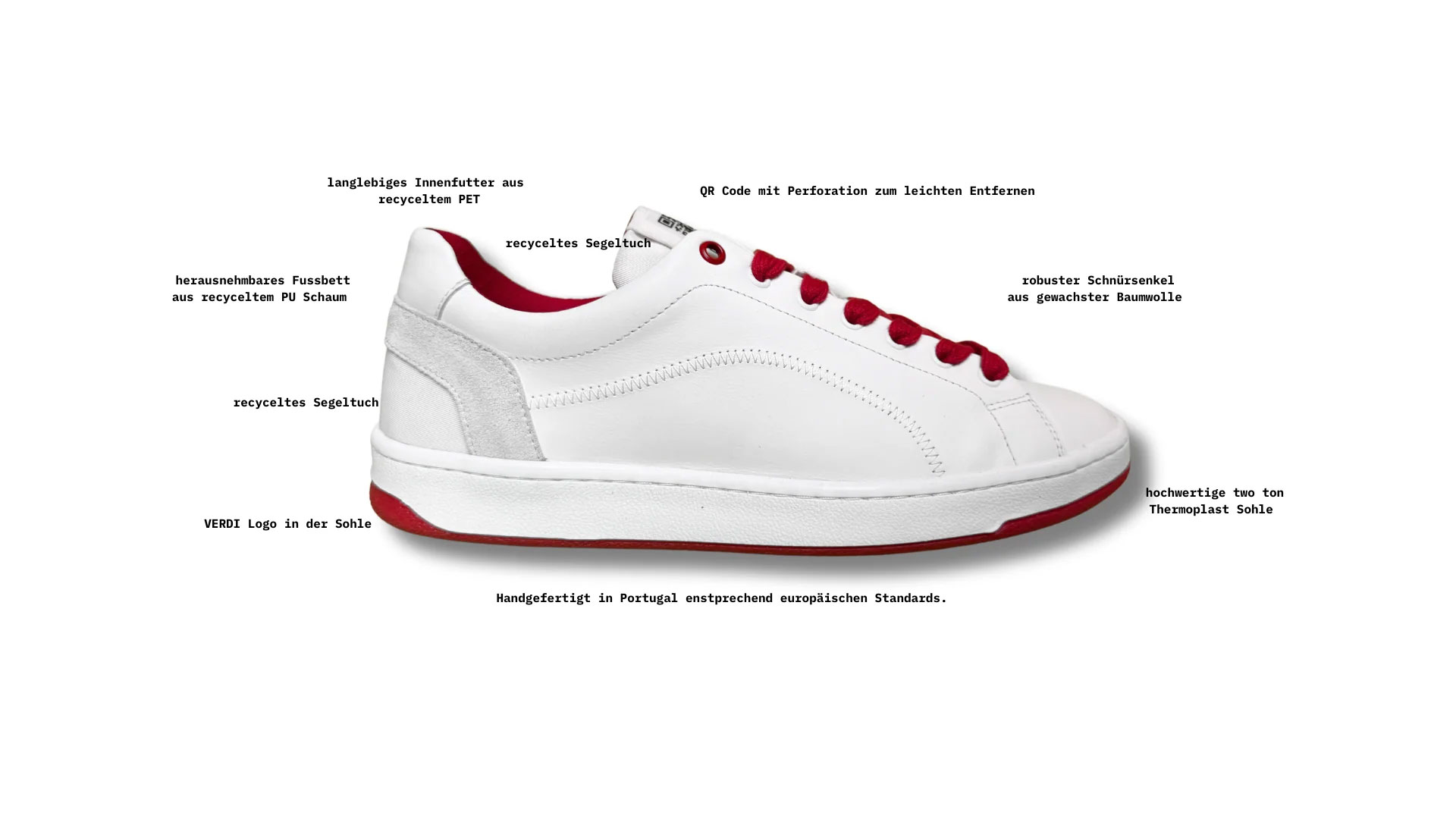 Abbildung der ver.di Sneaker