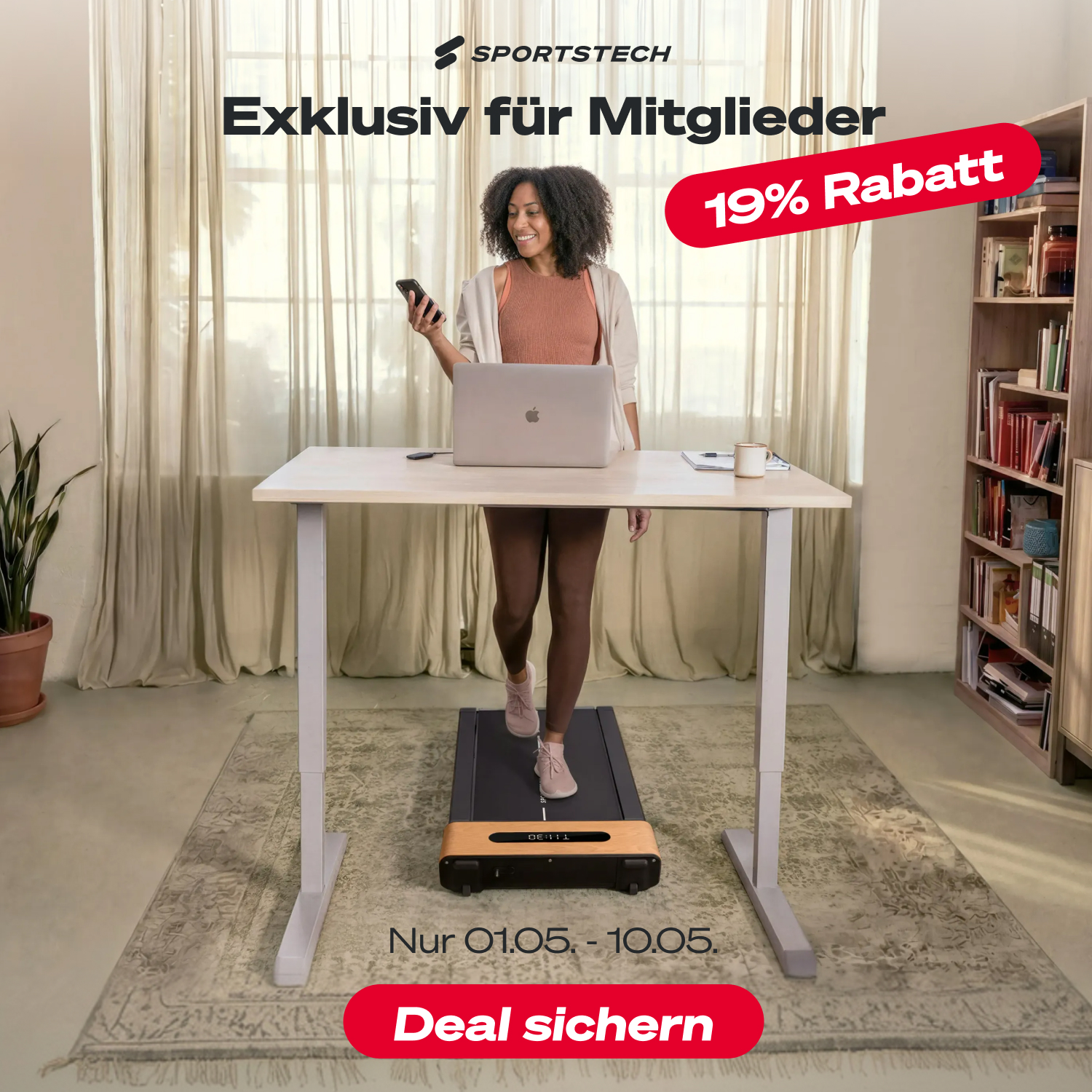 Exklusiv für ver.di Mitglieder: 19% Rabatt, Deal sichern nur vom 01.05. - 10.05