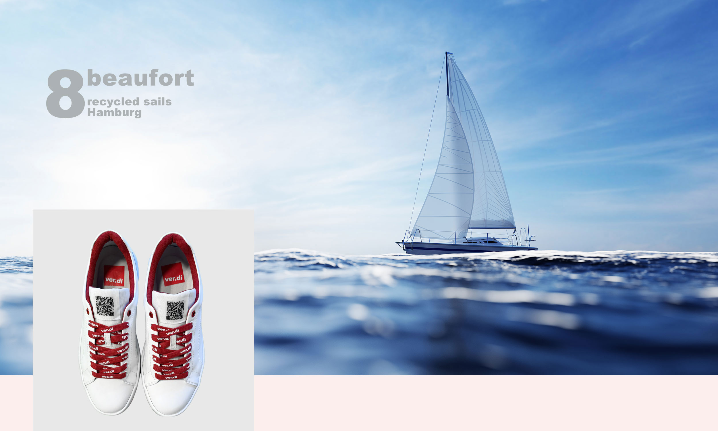 Abbildung der ver.di Sneaker